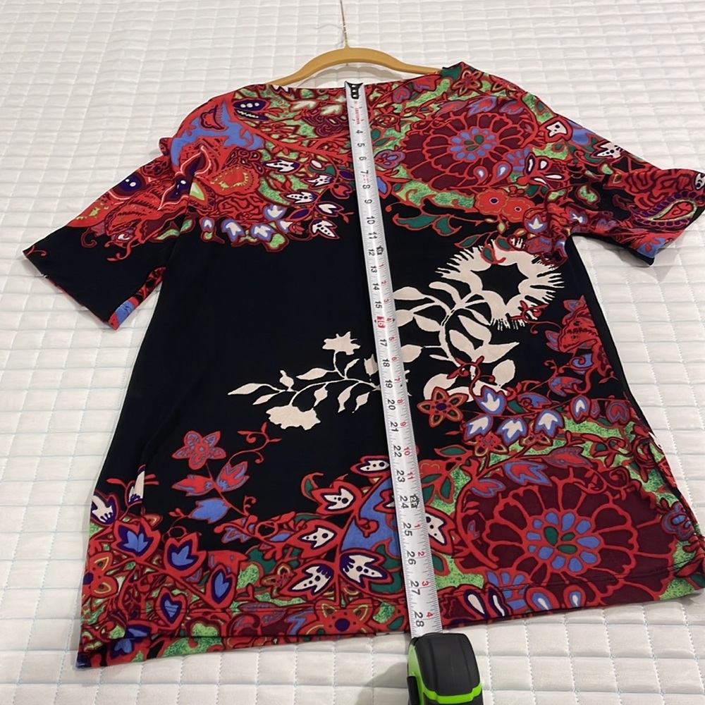 Chicos travelers cowl neck half sleeve tunic - Picture 5 of 5
